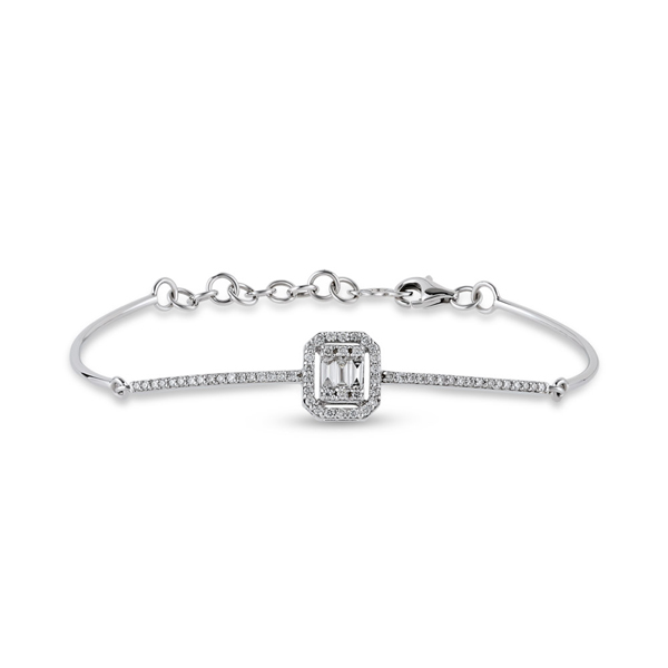 0,40ct Baguette Diamond Bangle