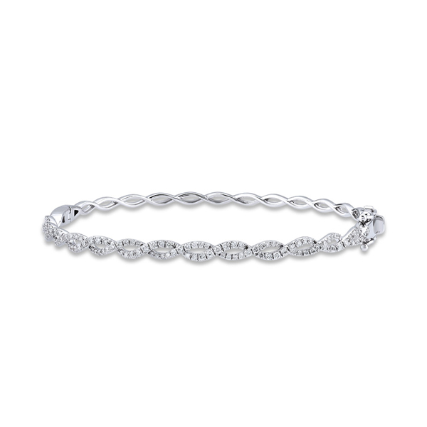 0,74ct Diamond Bangle 