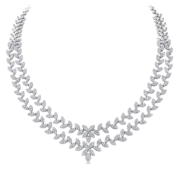 9,18ct Diamond Necklace