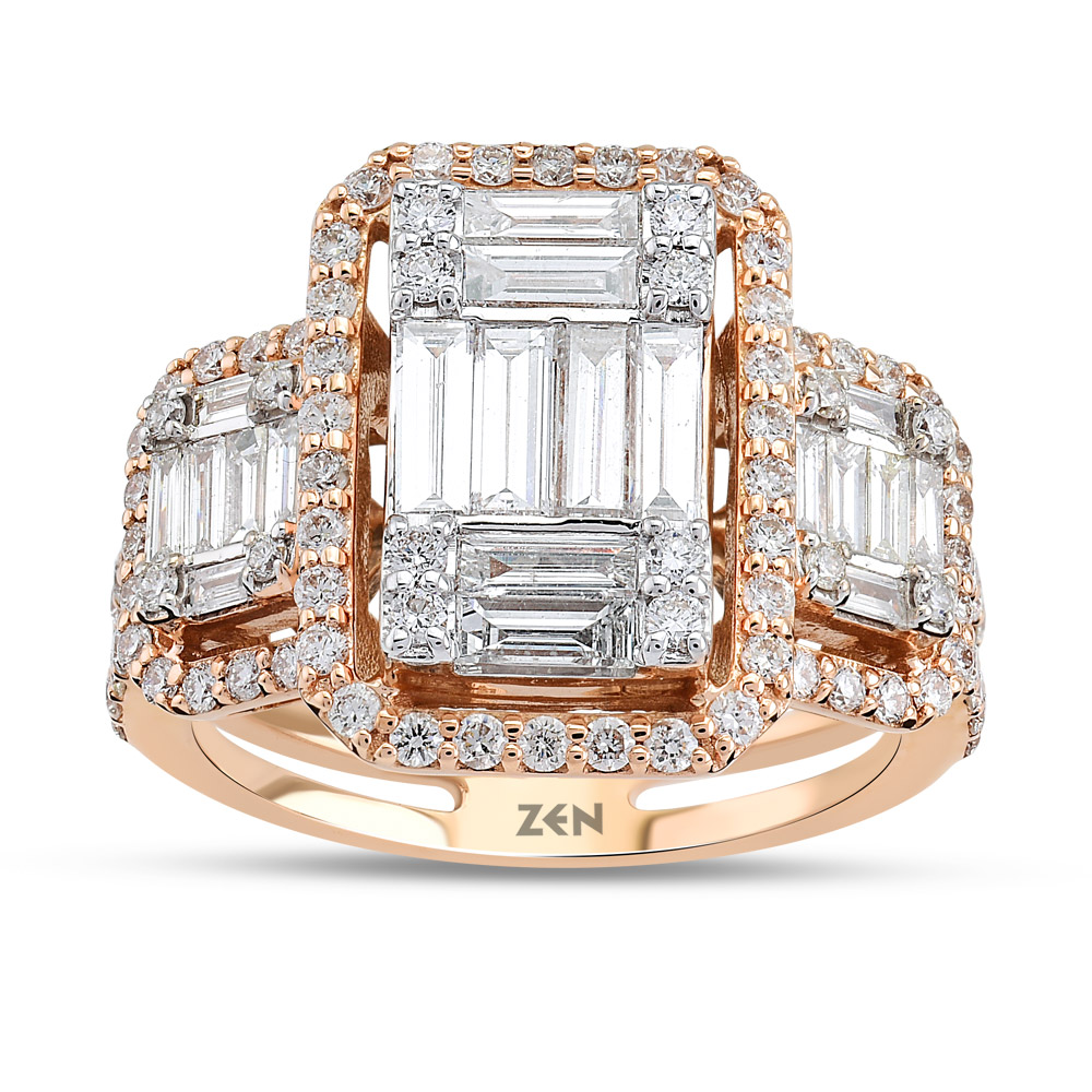 1,59ct Baguette Diamond Ring